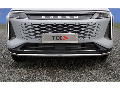 Защита передняя нижняя 42,4 мм ТСС для Exeed RX 2.0L 4WD 2023 – н.в.