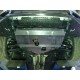 Защита картера ТСС алюминий 4 мм для Suzuki SX4 new/Vitara 2013-2021