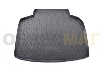 Коврик в багажник Norplast полиуретан чёрный на седан для Toyota Avensis № NPL-P-88-03