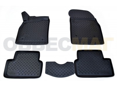 Коврики в салон Norplast полиуретан чёрные для Chevrolet Cruze № NPL-Po-12-07