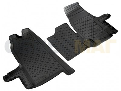 Коврики в салон Norplast полиуретан 2 штуки для Ford Transit № NPL-Po-22-80