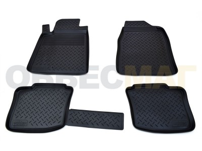 Коврики в салон Norplast полиуретан для Volga Siber № NPL-Po-23-81