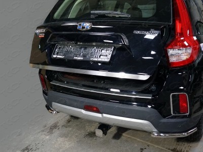 Накладка на заднюю дверь шлифованный лист для Geely Emgrand X7 № GEELEMGX718-07