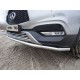 Защита переднего бампера 42 мм ТСС для Infiniti QX30 2016-2021