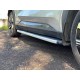 Пороги алюминиевые с пластиковой накладкой 1820 мм для Geely Atlas 2023-н.в.