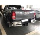 Защита заднего бампера "уголки" d-76+43 для Toyota Hilux 2020 – н.в.