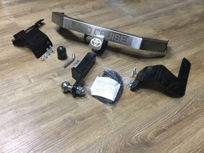 Фаркоп ТСС надпись Land Cruiser для Toyota Land Cruiser 200 № TCU00049