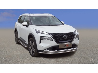 Защита передняя нижняя 42,4 мм для Nissan X-Trail 2021 — н.в. NISXTR24-01
