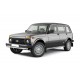Защита порогов с алюм. площадкой d=51 мм (НПС) для Lada 4x4 2131 1995-2021