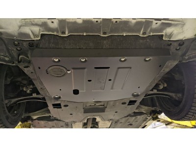 Защита картера двигателя, КПП (2 мм, сталь) для Honda Civic 2015-2021 (V = 2.0 AT FWD)