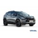Порог-площадка "Black" F173ALB + комплект крепежа для Chevrolet Tracker 2021-н.в.