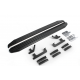 Порог-площадка "Premium-Black" A180ALB + комплект крепежа для Jaecoo J7 2023-н.в.