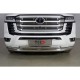 Защита переднего бампера двойная 76-60 мм для Toyota Land Cruiser 300 70TH ANNIVERSARY 2021–н.в.