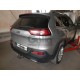 Фаркоп оцинкованный для Jeep Cherokee KL 2014-2018 условно-съемное крепление шара