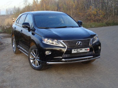 Защита передняя двойная 60-60 мм для Lexus RX-350 № LEXRX35012-01