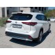 Защита заднего бампера радиусная одинарная d-60 для Toyota Highlander 2019 – н.в.