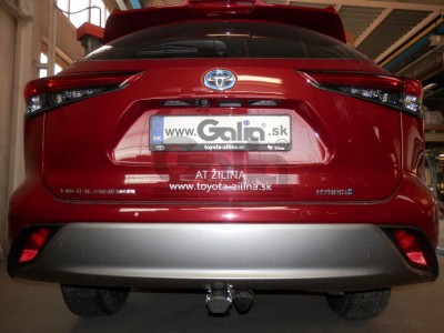 Полностью ОЦИНКОВАННЫЙ фаркоп для Toyota Highlander 2021-н.в. 