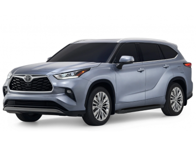 Порог-площадка "Black" F180ALB + комплект крепежа для Toyota Highlander 2020-н.в. №F180ALB.5711.1