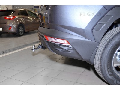 Фаркоп для Hyundai Tucson 2021-н.в. съемное крепление шара под американский квадрат