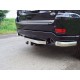 Фаркоп ТСС с надписью, шар E нержавеющий для Jeep Grand Cherokee 2010-2021