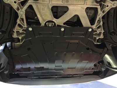 Защита картера и КПП Шериф сталь 1,8 мм для Volkswagen Passat B8/Golf 7 2013-2021
