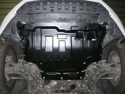 Защита картера и КПП Шериф сталь 1,8 мм для Volkswagen Passat B8/Golf 7 2013-2021