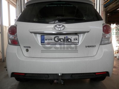 Фаркоп оцинкованный Galia шар BMA съёмный для Toyota Verso 2009-2018