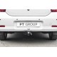 Фаркоп для Renault Logan седан 2014-2022, Renault Logan Stepway 2019-2022 съемное крепление шара под американский квадрат