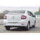 Фаркоп для Renault Logan седан 2014-2022, Renault Logan Stepway 2019-2022 съемное крепление шара под американский квадрат