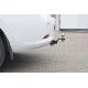 Фаркоп для Renault Logan седан 2014-2022, Renault Logan Stepway 2019-2022 съемное крепление шара под американский квадрат