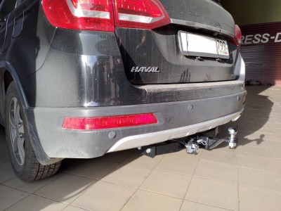Фаркоп для Haval H6 2014-2020, Haval M6 2023-н.в. съемное крепление шара под американский квадрат