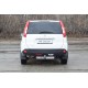 Фаркоп с нержавеющей накладкой для Nissan X-trail T31 2007-2014 съемное крепление шара под американский квадрат