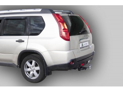 Фаркоп для Nissan X-Trail T31 2007-2014 съемное крепление шара под американский квадрат