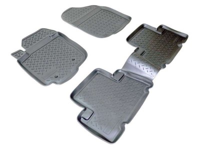 Коврики в салон Norplast полиуретан чёрные для Toyota RAV4 № NPL-Po-88-44