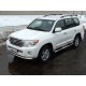 Защита передняя двойная 76-75 мм ТСС для Toyota Land Cruiser 200 2012-2015