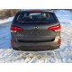 Защита заднего бампера уголки 60 мм ТСС для Kia Sorento 2012-2020