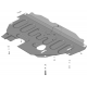 Усиленная защита картера двигателя, КПП (2 мм, сталь) для Ford S-MAX 2006-2015, Ford Mondeo IV седан/универсал/хетчбек 2007-2015, Ford Galaxy 2006-2015