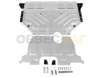 Защита картера и КПП Rival для Volkswagen Teramont № 333.5861.2