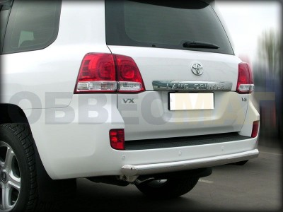 Защита заднего бампера 76 мм для Toyota Land Cruiser 200 № LCN2015_11