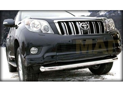Защита переднего бампера 76 мм короткая для Toyota Land Cruiser Prado 150 № LCPR13_1.1