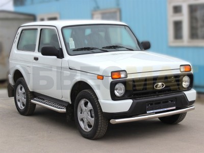 Защита переднего бампера 60 мм для ВАЗ 4x4 Urban № NVU15_1