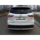 Рамка номерного знака Toyota Highlander (комплект) ТСС для Любые