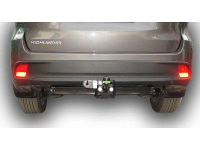 Фаркоп для Toyota Highlander 2014-2020 со сварным фланцевым шаром №T120-FC