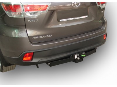 Фаркоп для Toyota Highlander 2014-2020 со сварным фланцевым шаром