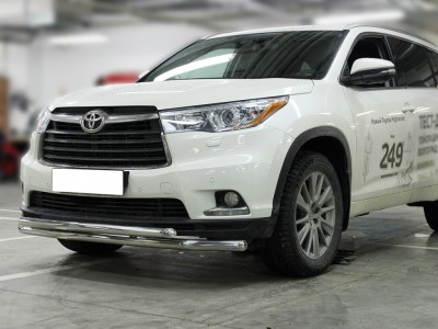 Дуга передняя низкая d-60+53 радиусная двойная для Toyota Highlander 2014-2016 HYG2014_1.1