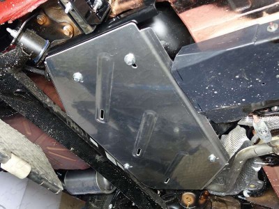 Защита бака ТСС алюминий 4 мм для Lada XRay № ZKTCC00208