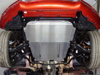 Защита картера ТСС алюминий 4 мм для Lada XRay № ZKTCC00207