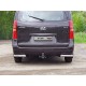 Защита задняя уголки 60 мм ТСС для Hyundai H-1 Starex 2019-2021