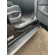 Пороги алюминиевые с пластиковой накладкой (карбон серые) 2020 мм для Volkswagen Teramont Pro 4WD 2L 2025-н.в. (Китай)