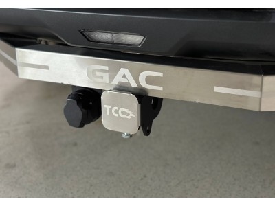 Фаркоп (шар E нерж., надпись GAC) для GAC GS8 2.0T 4WD 2025-н.в.